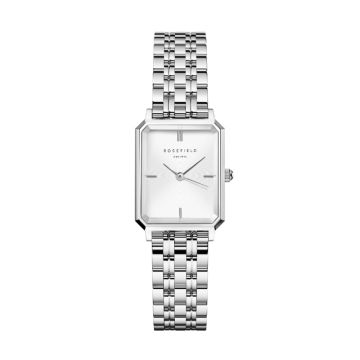 Rosefield The Octagon XS dameur i stål med lænke - 19,5x24 mm