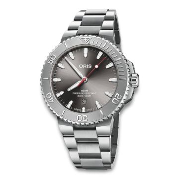 Oris Aquis Date Relief 43,5mm med lænke