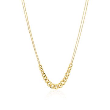 Sif Jakobs Oria halskæde i forgyldt