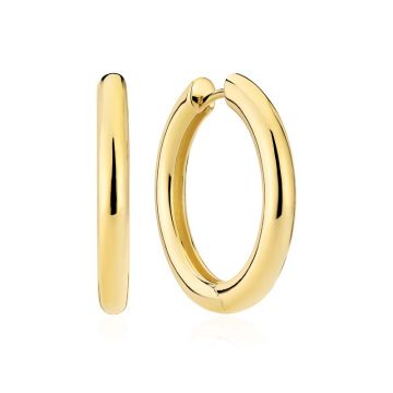 Sif Jakobs Carrara øreringe i forgyldt Ø25