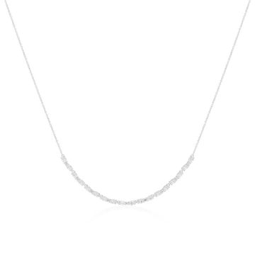 Sif Jakobs Ellera halskæde i sølv med kubisk zirkonia
