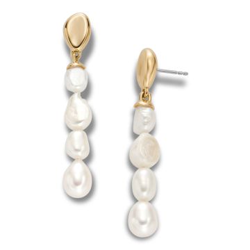 Skagen Agnethe Pearl perleøreringe