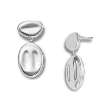 Skagen Anja Pebbles øreringe i stål