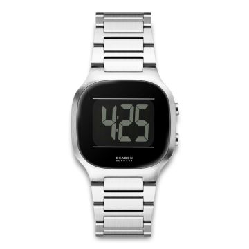 Skagen Mellem Digital i stål