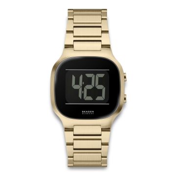 Skagen Mellem Digital, guldfarvet