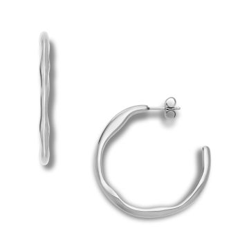 Skagen Moderne Stak øreringe i stål -stor