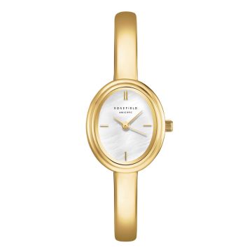 Rosefield Studio Bangle dameur i guldfarvet - M - 23,5x19,5 mm