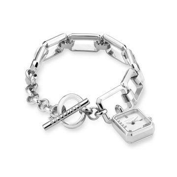 Rosefield The Octagon Charm Chain dameur hængende i armbånd - 18,5x15 mm