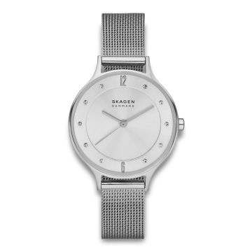 Skagen Anita Dameur Stål med mesh lænke