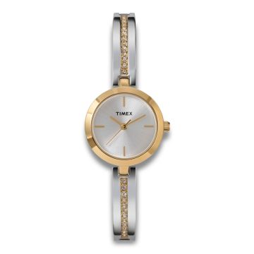 TIMEX Womens Main Street, tofarvet med krystaller