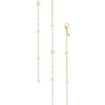 OLE LYNGGAARD COPENHAGEN Shooting Stars 18 kt guld armbånd med 5 stjerner