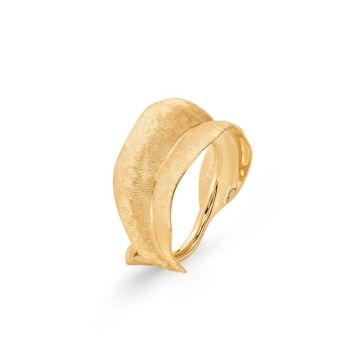 OLE LYNGGAARD COPENHAGEN Leaves 18 kt guld ring, mellem