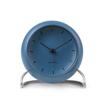 Arne Jacobsen City Hall Stone Blue bordur med alarm ø 11 cm