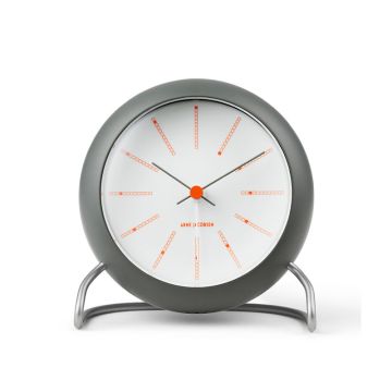 Arne Jacobsen Bankers bordur i mat marmor grå