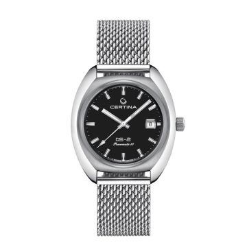 Certina DS 2 Automatik herreur i stål med stållænke