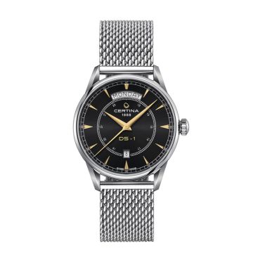 Certina DS-1 Day-Date sort skive