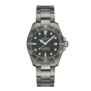 Certina DS Action Diver dykkerur i titan Ø38 mm