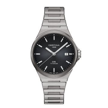 Certina DS-7 herreur i titanium med sort urskive
