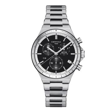 Certina DS 7  herreur i stål med stållænke