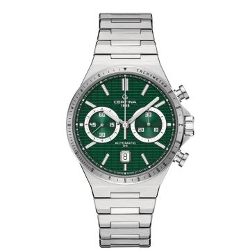 Certina DS-7 herreur i stål med grøn urskive -Automatik