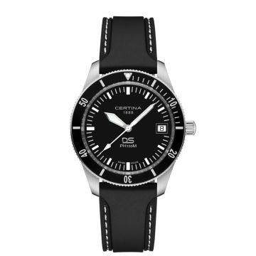 Certina DS PH herreur i stål med sort urskive