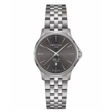 Certina DS 8 dameur i titanium med grå skive