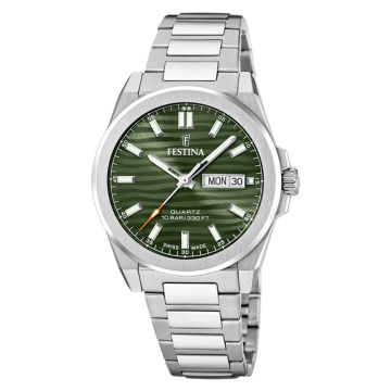 Festina Swiss Made Dune herreur med grøn skive - Ø40