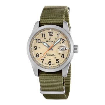 Festina Swiss Made Field herreur med army natorem - Ø39