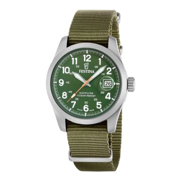 Festina Swiss Made Field herreur med army natorem - Ø39