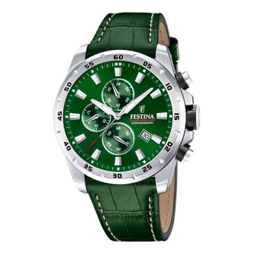 Festina Timeless Chronograph herreur i stål med chronograph