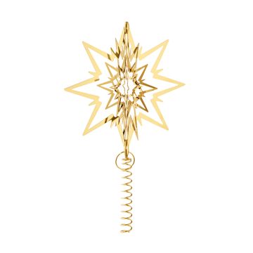Georg Jensen Topstjerne mellem, forgyldt - Lev. sommer 2026