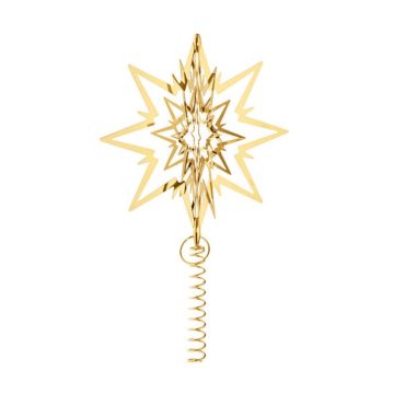 Georg Jensen Topstjerne lille, forgyldt