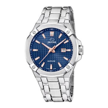 Jaguar Executive herreur med stållænke og blå skive