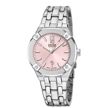 Jaguar Executive Lady dameur med lyserød skive