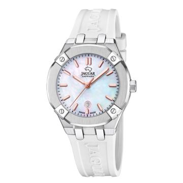 Jaguar Executive Lady dameur med perlemorsskive og siliconerem