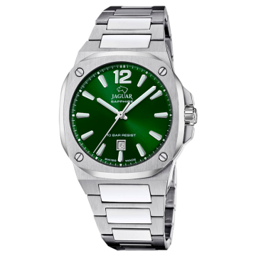 Jaguar RondCarré herreur med stållænke og grøn skive