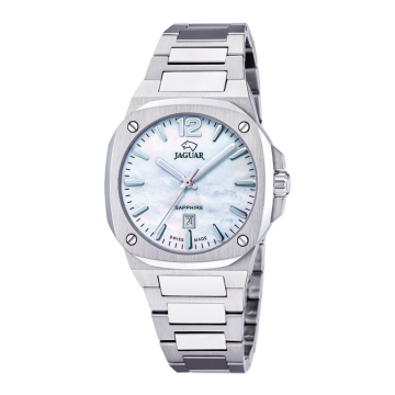 Jaguar Executive Lady dameur i stål med perlemorsskive
