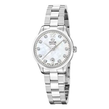 Jaguar Acamar dameur i stål med persemorsskive Ø29