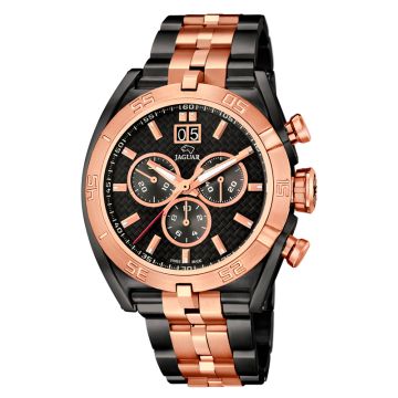  Jaguar Special Edition chrono armbåndsur i rosa og sort