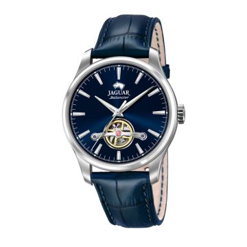 Jaguar Herreur Balancier Automatic, Blå skive, Stål
