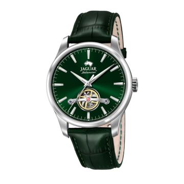 Jaguar Herreur Balancier Automatic, Grøn skive, Stål