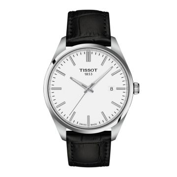 Tissot PR 100 herreur i stål med sort rem