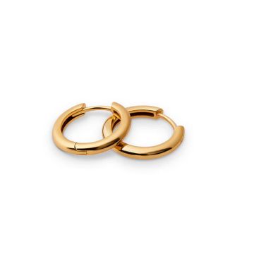 Kay Bojesen øreringe i forgyldt - Ø15