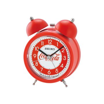 SEIKO Coca-Cola vækkeur - Quiet Sweep og alarm
