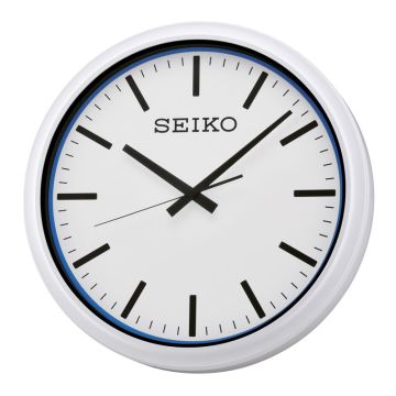 Seiko Vægur, hvid Ø40 cm