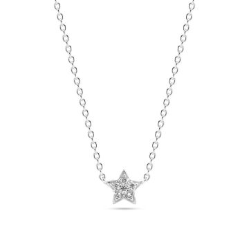 Sif Jakobs Astri halskæde i sølv med cubic zirkonia 