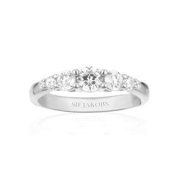 Sif Jakobs Belluno sølv ring med zirkoner