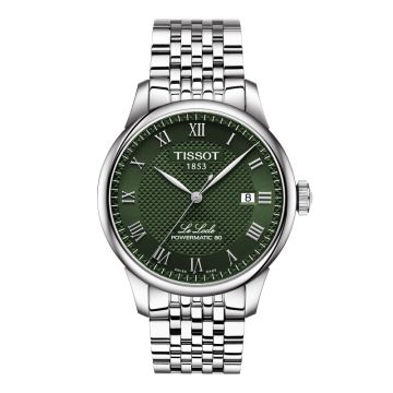 Tissot Le Locle herreur i stål med grøn skive