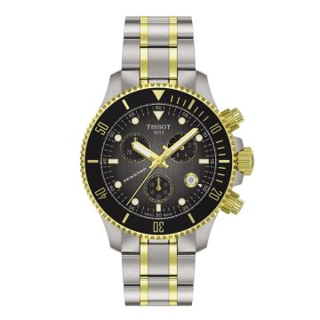 Tissot Seastar 1000 ur med tofarvet lænke - Ø38mm