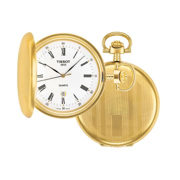 Tissot Savonnette lommerur, double med romertal